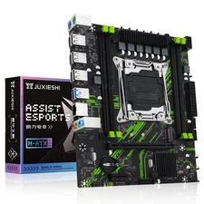X99 Motherboard lga 2011-3 DDR4 PCI-e 3.0 NVMe/SATA M.2, M-ATX SATA 3.0, USB 3.0