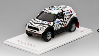 TSM MODEL,MINI All4 Racing #310 - Dakar Rally 2016 - AXION X-raid Team, 1/43,...