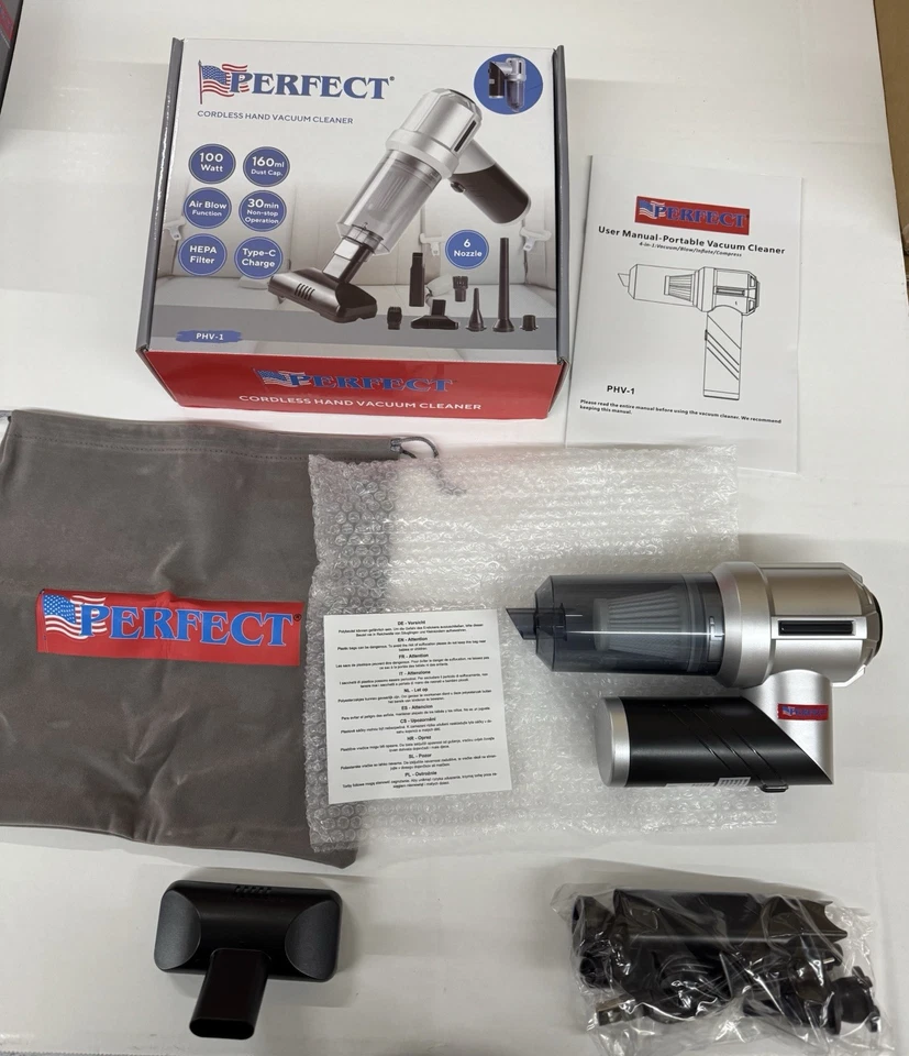 Aspiradora de mano para coche Foto 2 de 3