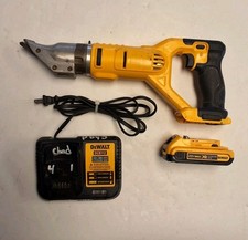 Dewalt DCS491 Metal Shears, 2.0Ah Battery DCB203, And Charger