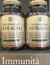 SOLGAR ASTRAGALI 100 Capsule vegetali INTEGRATORE ALIMENTARE 2 confezioni