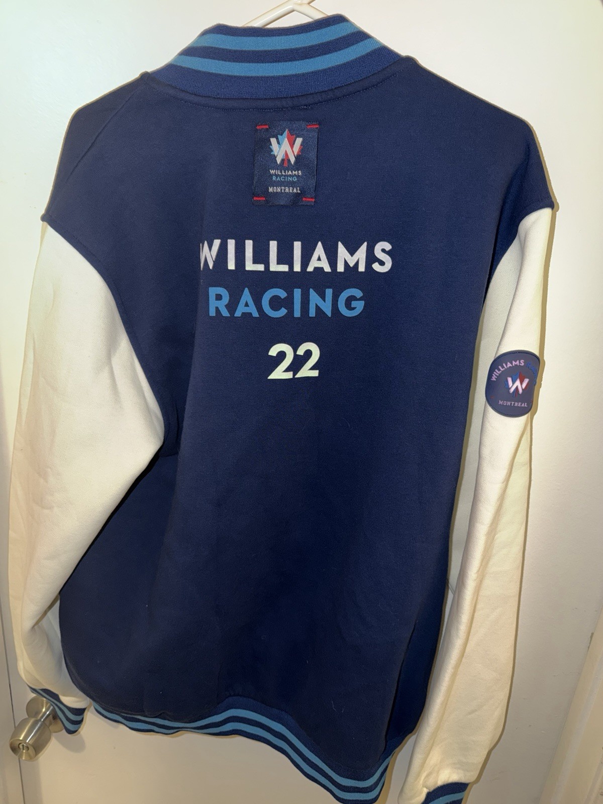 williams racing varsity jacket - image 2