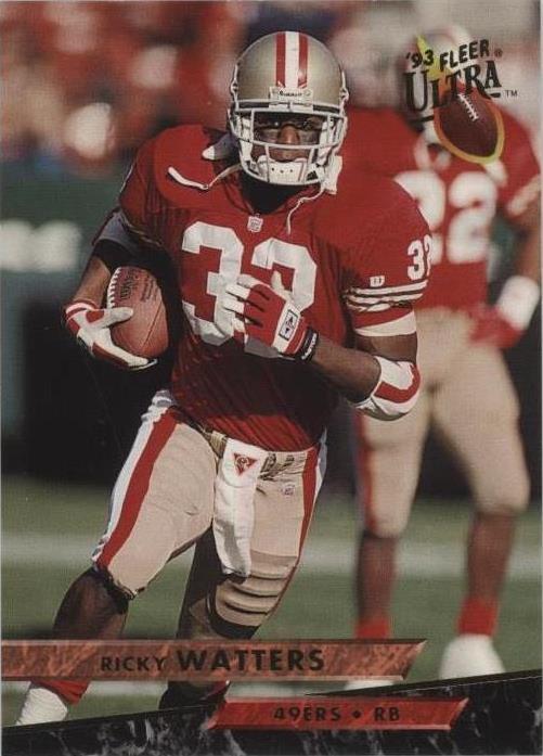 1993 Fleer Ultra Ricky Watters #443 - 1 of 2