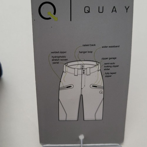 Pantalón Corto QUAY Performance Sailing Hombre Sutherland Talla S Nuevo Con Etiquetas - Imagen 23 de 24