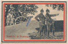 AK Artillerie in Deckung  Reserve Infanterie Regiment No.81  (6537a)