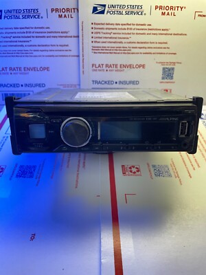 ALPINE CDE-141 used single din radio   