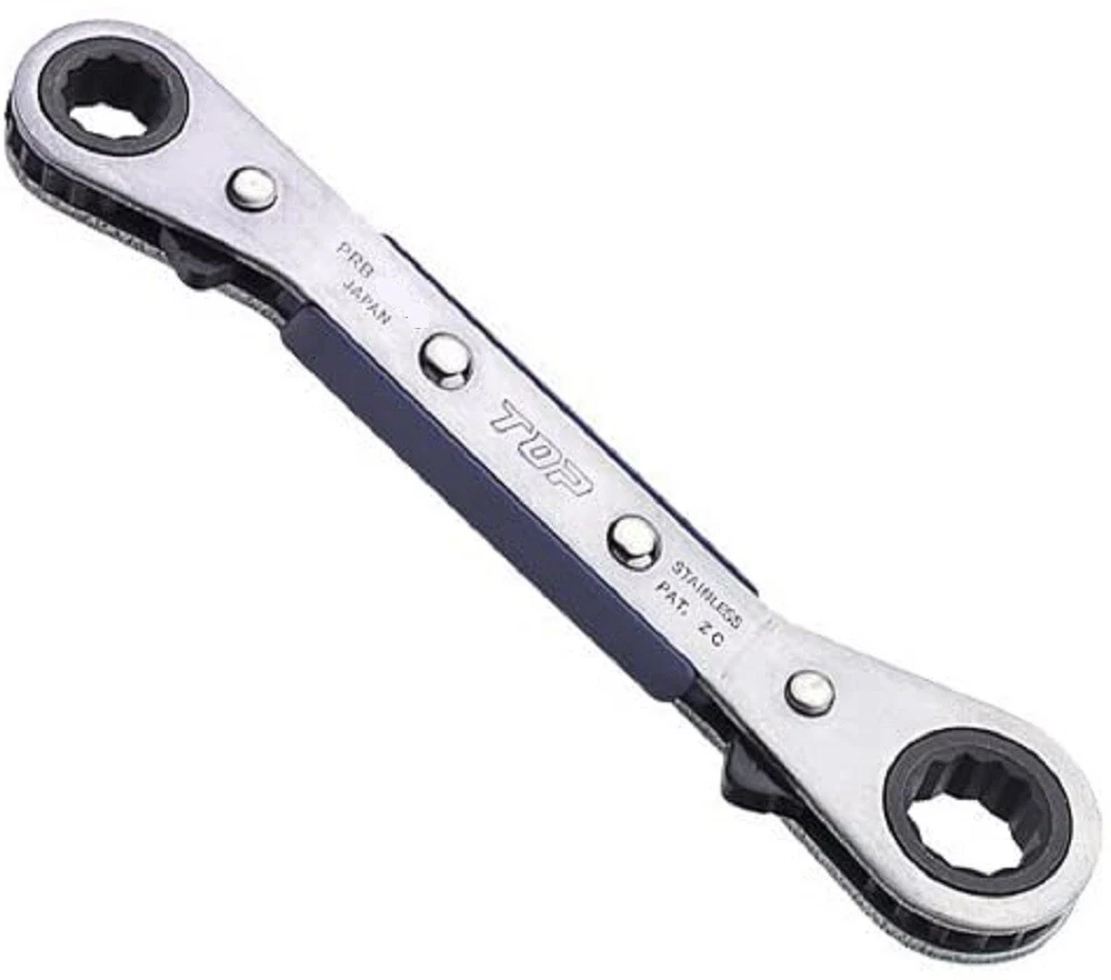 Bent ratchet wrench deals