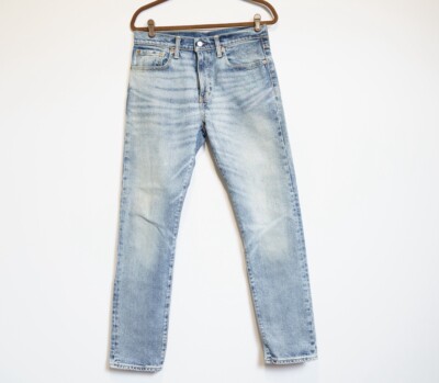 Levi's Levi Strauss Lej 502 Regular Taper Light Blue Men Jeans size 31/32