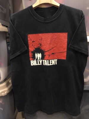 Billy Talent Alternative Rockband Black Color T Shirt Adults