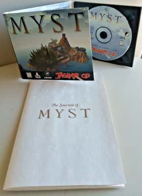 Myst Atari Jaguar CD by Sunsoft; CD w/Manual ONLY; FULL game