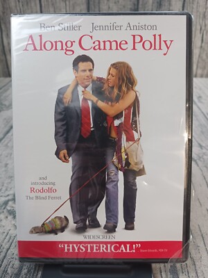 Along Came Polly (DVD, 2004, Widescreen) Ben Stiller, Jennifer Aniston - New