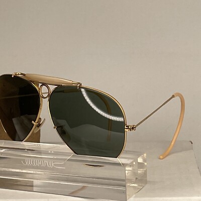 1950s 62MM VINTAGE B&L RAY BAN 12 GF UV COIL-WRAP SHOOTER