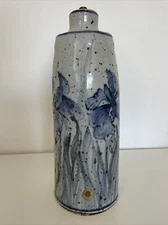 Colin Kellam Totnes Devon Studio Pottery Abstract Flower Lamp Base Very Solid