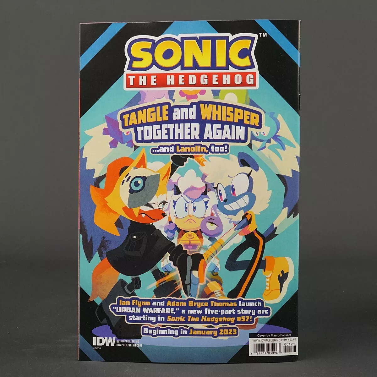 SONIC THE HEDGEHOG SCRAPNIK ISLAND #4 CVR B FONSECA