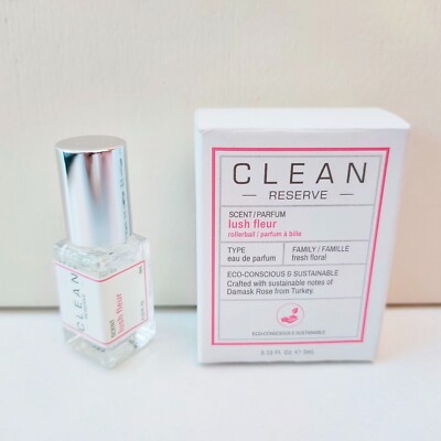 CLEAN RESERVE Lush Fleur Eau De Parfum mini Fragrance, 3ml