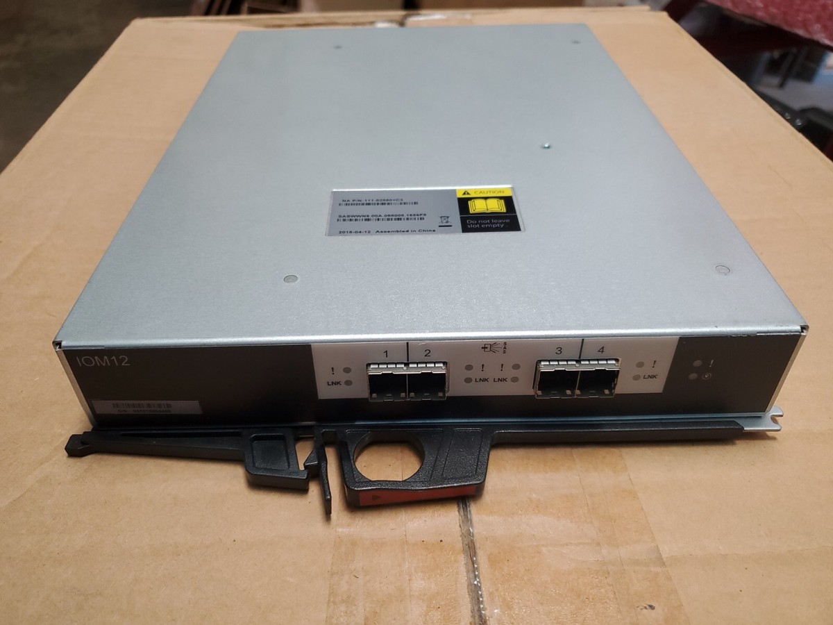 Module NetApp IOM12 (111-02850) – 12Gbps SAS – Pour DS4246, DS224C, DS212C – Occasion