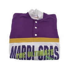 Vintage 80s New Orleans Marci Gras Pullover - Diport Sweat Shirt - USA Made - S