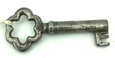 Vintage! 1".3/4 Ornate Metal Barrel Key