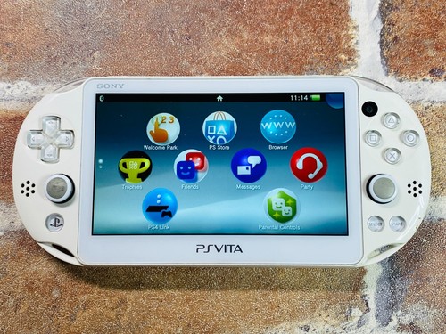 PS Vita PCH-2000 Gundam Limited Edition SONY PlayStation Japan Charger 8GB Game - Picture 4 of 24
