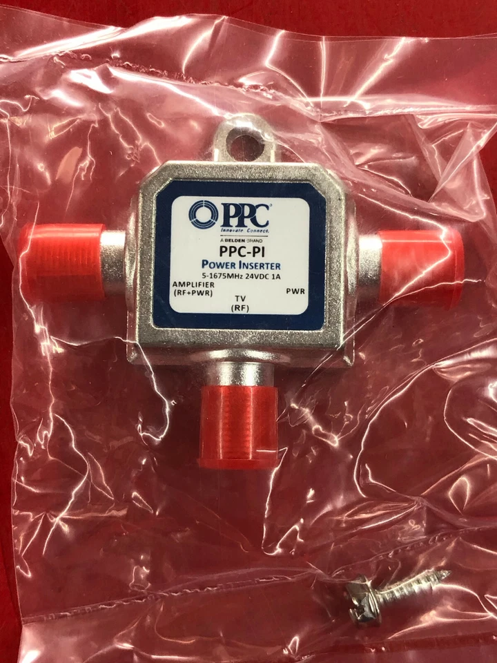 5 PPC PPC-PI POWER INSERTER 5-1675 MHz 24 VDC FOR CABLE AMPLIFIERS RF+PWR 1A AMP - Image 3 of 3