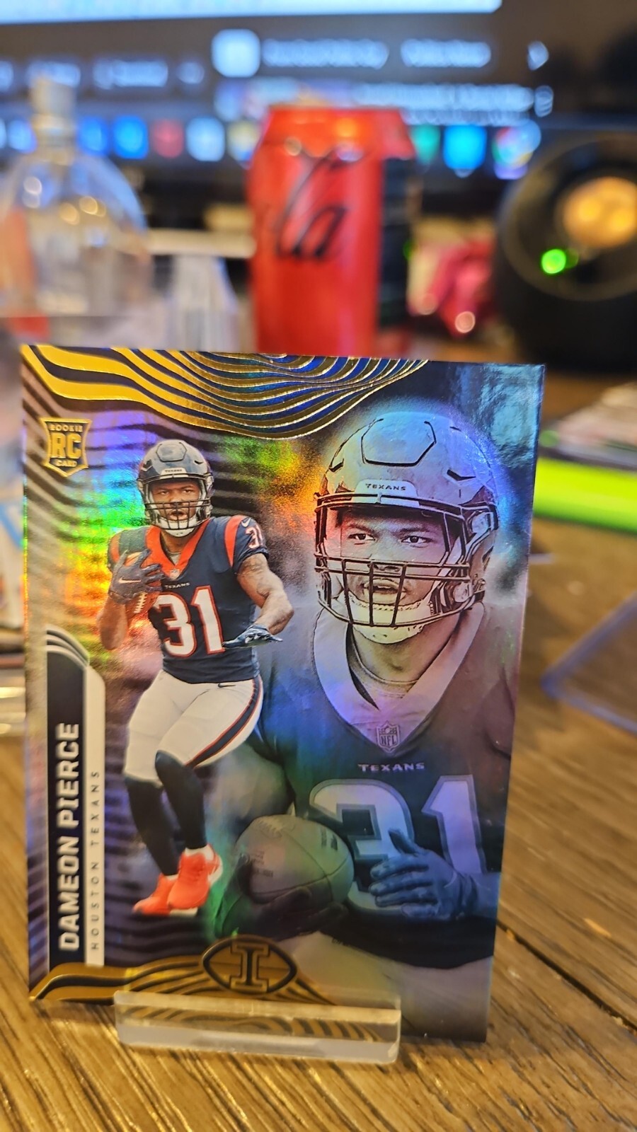 2022 Illusions Hobby Football Base #37 Dameon Pierce - Houston Texans