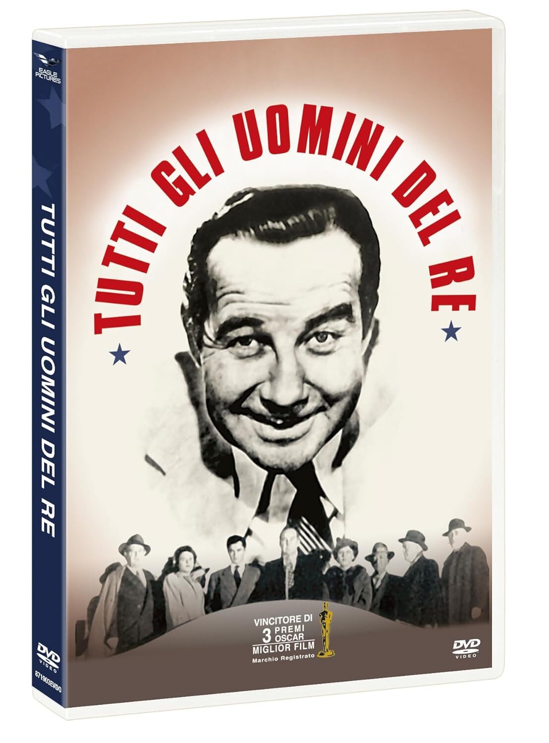 Dvd TUTTI GLI UOMINI DEL RE Broderick Crawford nuovo sigillato 1949