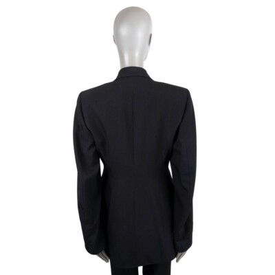 ジャケット Alaia wool gabardine double-breasted jacket Alaïa Archetypes Double-Breasted Stretch-Gabardine Jacket in