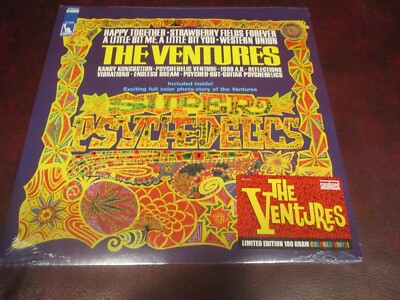 VENTURES VERIFIED 1ST EDITION 180G COLORED  SUPER PSYCHEDELIC LIBERTY MASTER LP