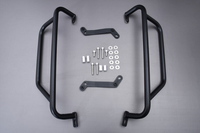 Crash bars Yamaha XT250R protection pot echappement et cadre moto trail 2023-2025