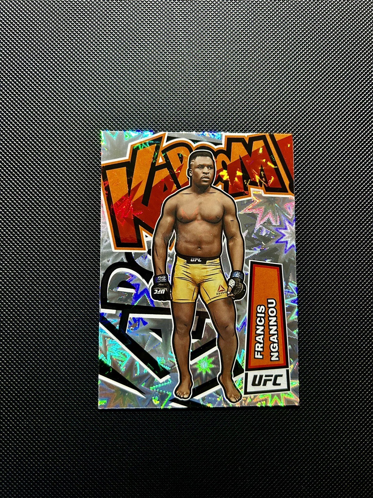 2022 PANINI CHRONICLES UFC FRANCIS NGANNOU KABOOM