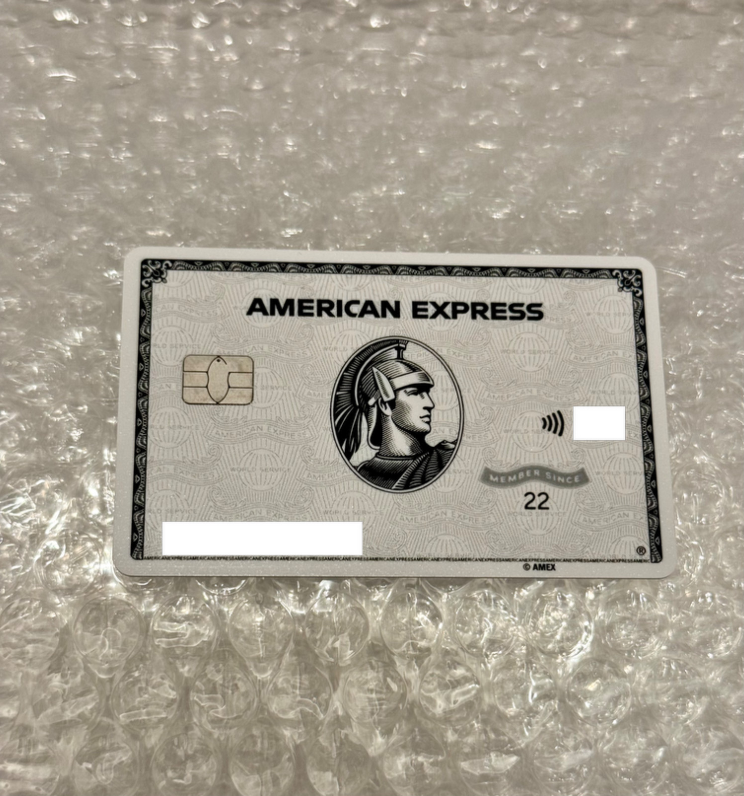 American Express Companion Platinum Card. PVC. Cancelled. Collectible.