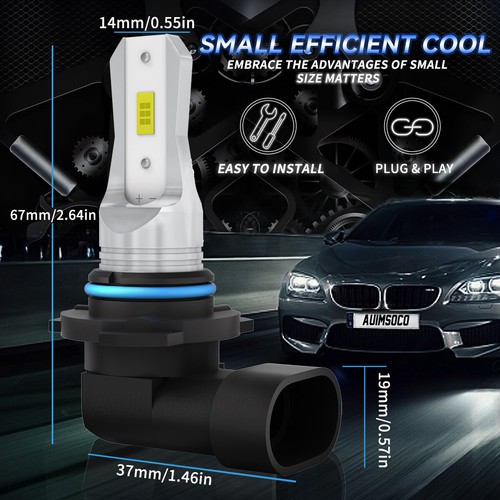 For Toyota Corolla 2009-2014 2015 2016 LED Headlight High Low Fog Light Bulbs 6x - Foto 6 di 14