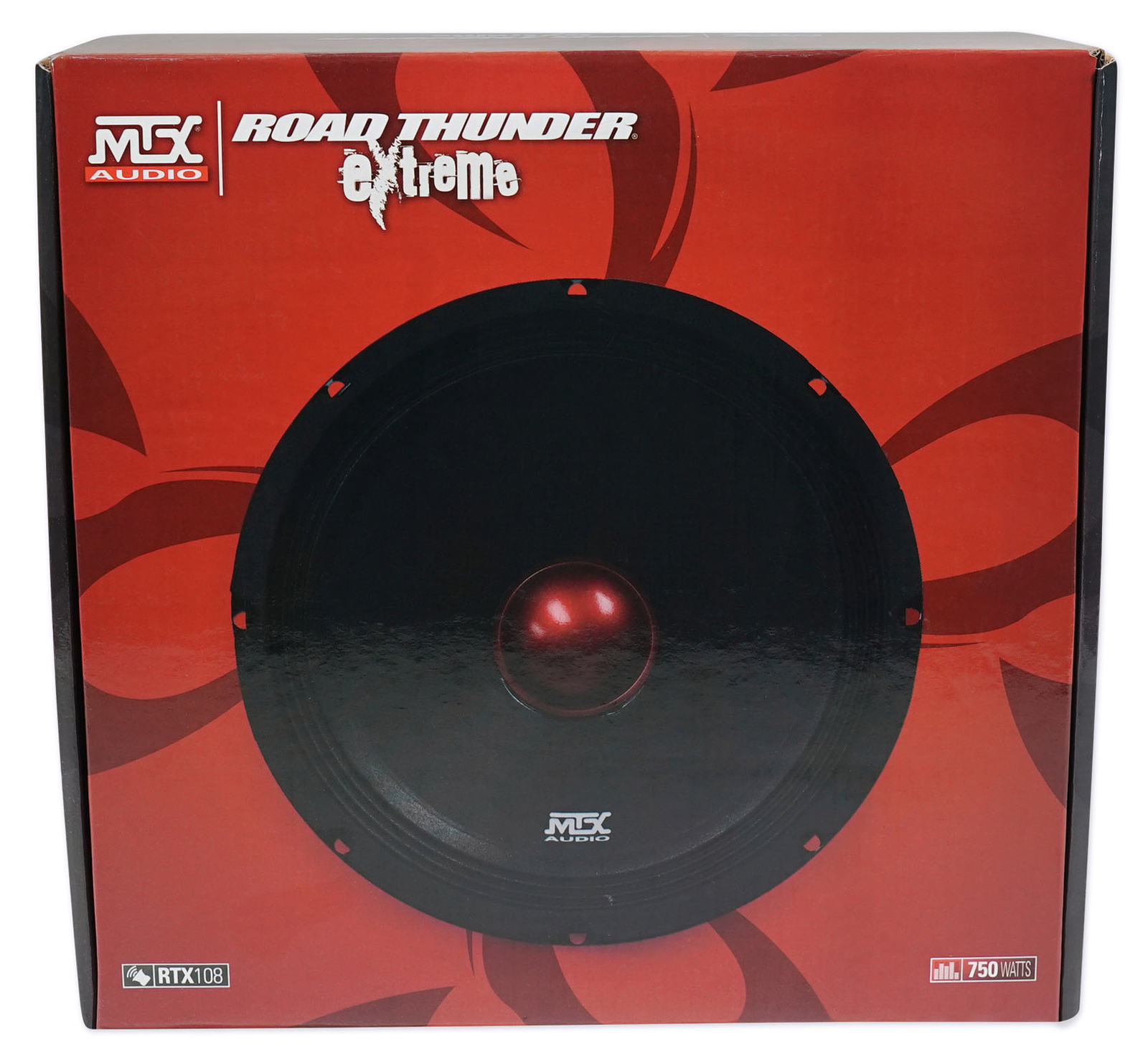 4 Громкоговорителя MTX Thunder RTX108 мощностью 10 2000 Вт 8-Омные среднечастотныесреднечастотно-частотные автомобильныеПрофессиональные аудиодинамики