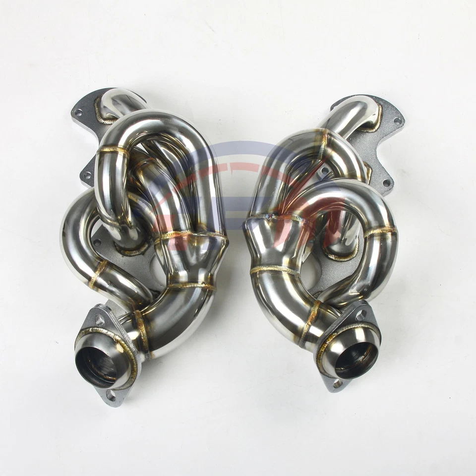 Shorty Headers For 2005-2010 Ford Mustang Shelby GT Bullitt Lujo Modular 4.6L 3V - Image 2 of 4