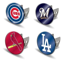 Laser Trailer Hitch Receiver Cover - MLB - Pick Your Team 