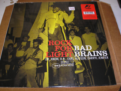 Bad Brains - Rock For Light LP new sealed Punk Note reissue