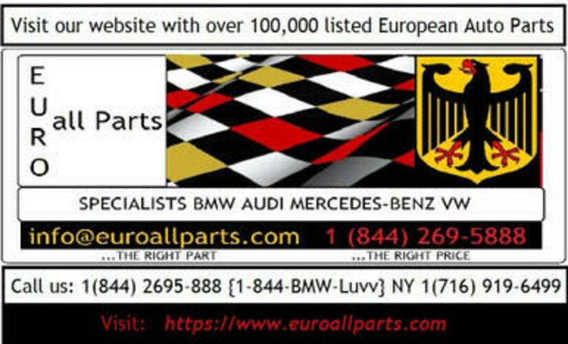 1) DD-6 BMW 1129806 OEM 11811129806 (USED) ENGINE MOUNT W- GROUND STRAP RIGHT