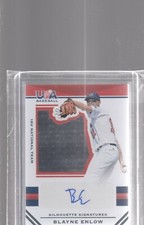 2017 Blayne Enlow Auto Patch Panini Card, Twins /199