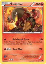 Heatmor 15/122 Uncommon | BREAKpoint | Pokemon Card