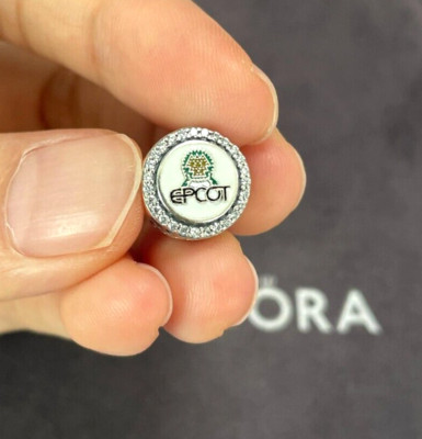 Pandora Reimagined Spaceship Earth Epcot Charm S925 Sterling Silver Jewelry