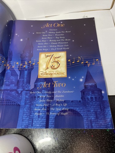 Disney On Ice Programme 75 Years Of Magic Anniversary By Feld Entertainment - Picture 4 of 7