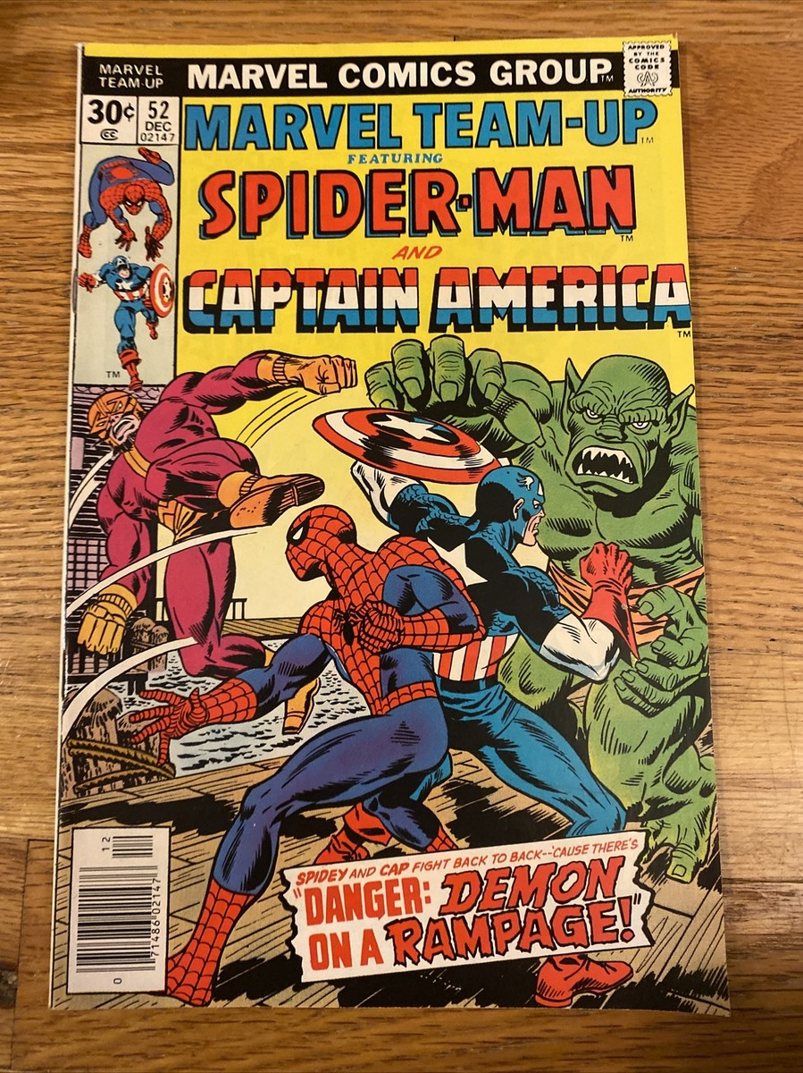 ⑰MARVEL  MARVEL  TEAM-UP SPIDER MAN Amazon.com: Marvel Team-up #130 Featuring Spider-man and the