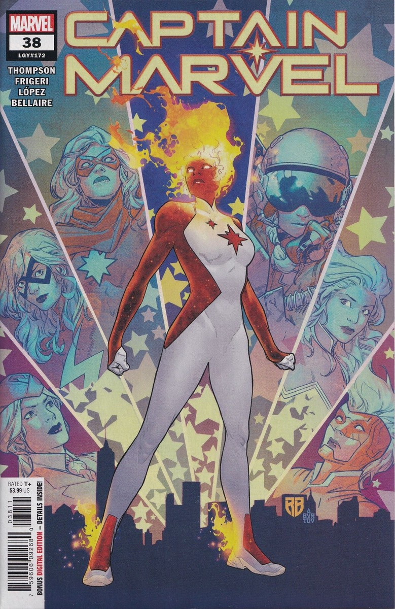 CAPTAIN MARVEL #38 (R.B. SILVA BINARY VARIANT)(2022) COMIC