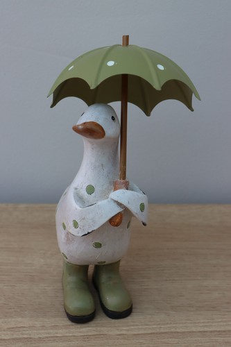 Gorgeous Shabby Chic Polka Dot Davids Ducks With Brolly 4 Designs - Picture 17 of 17