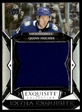 2022-23 UD Black Diamond Exquisite Collection Extra Jersey Quinn Hughes #ECE-QH