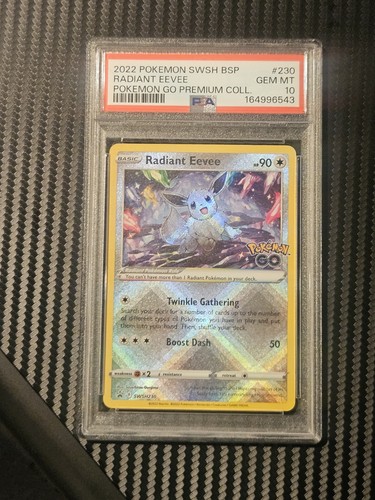 Radiant Eevee graded PSA 10 for sale on eBay