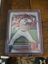 2025 Bowman Chrome Roman Anthony Mojo Refractor Mega Exc. Boston Red Sox 🔥 🔥 