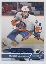 2018-19 Upper Deck Overtime Rookies Blue Foil Michael Dal Colle #49 f5g