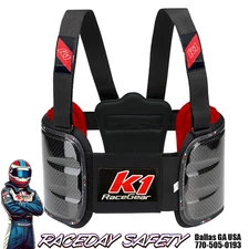 K1 RaceGear Kart Racing Ballistic Rib Protector Youth and Adult Sizes