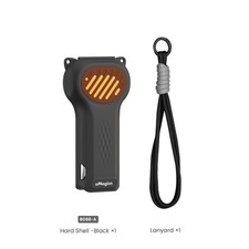 Hard Shell Screen Lens Protector For DJI Osmo Pocket 4P Protective Case Black